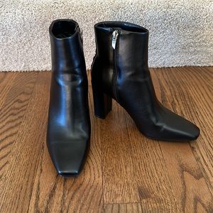 NINE WEST Black heel boots